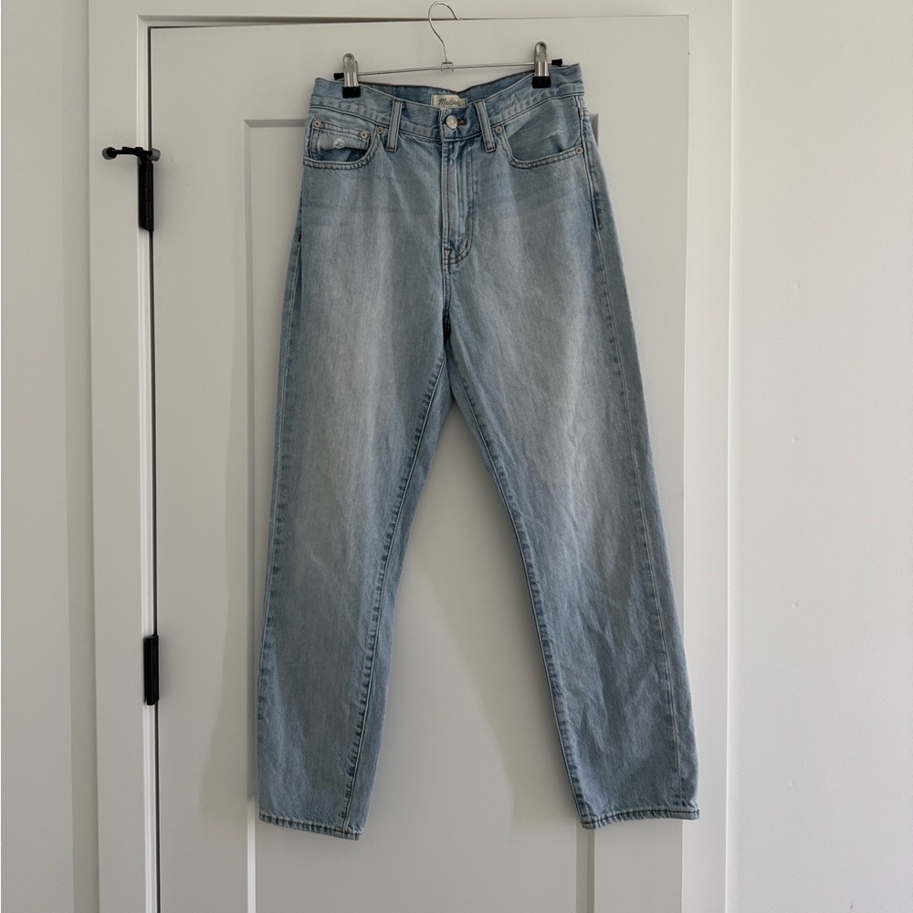 Madewell Light Blue Straight Jeans
